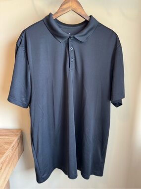 Adidas Primegreen Black Performance Golf Polo Shirt Men’s 2XL XXL